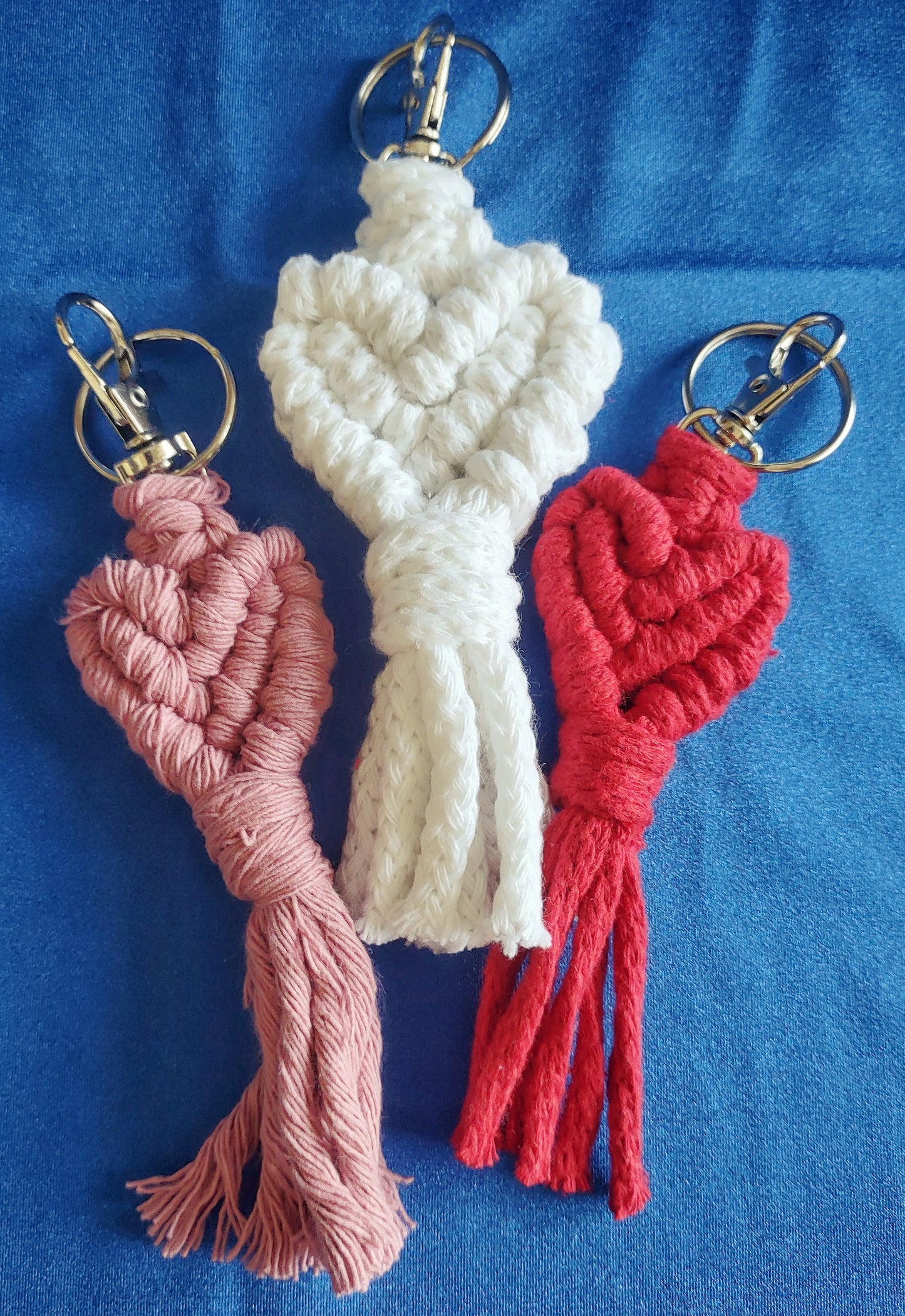 Llavero de macramé