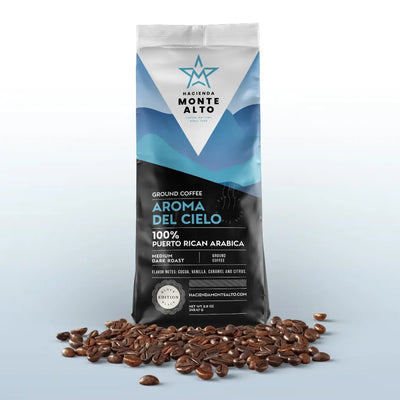 Aroma Del Cielo Coffee (8oz) - Hacienda Monte Alto from Adjuntas, Puerto Rico