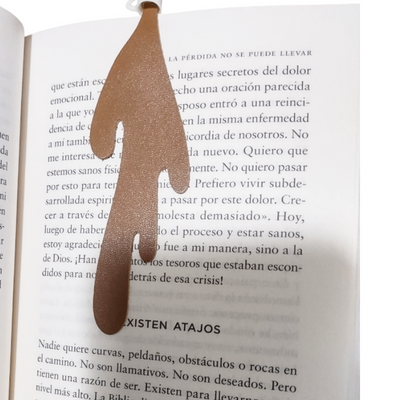 Spilled coffee bookmark