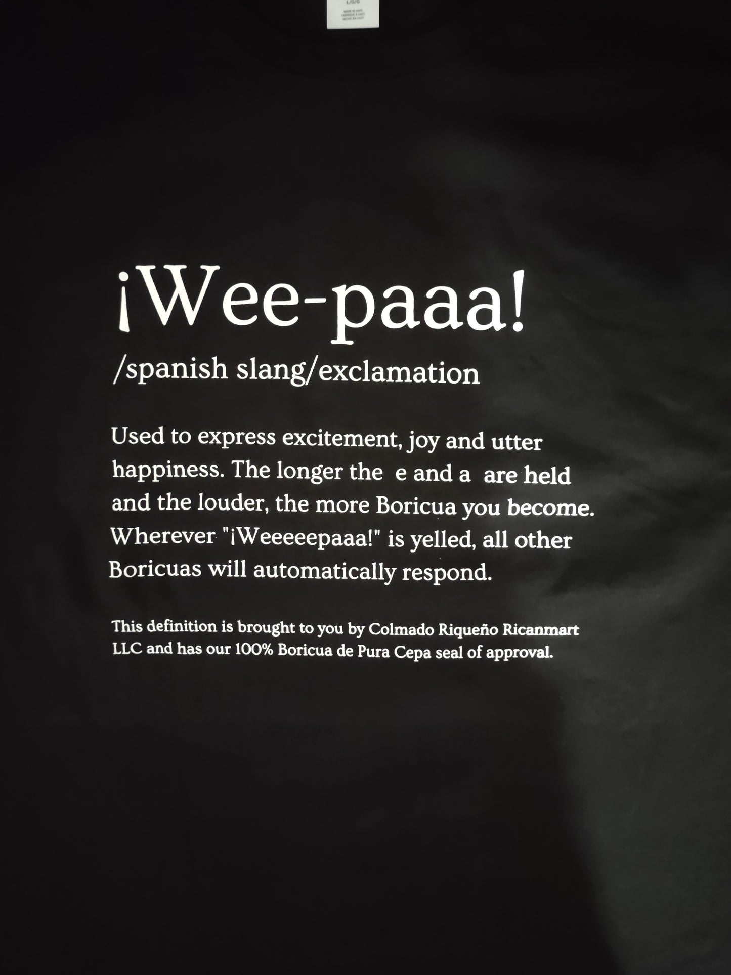 ¡Wepa! Cotton T-shirt