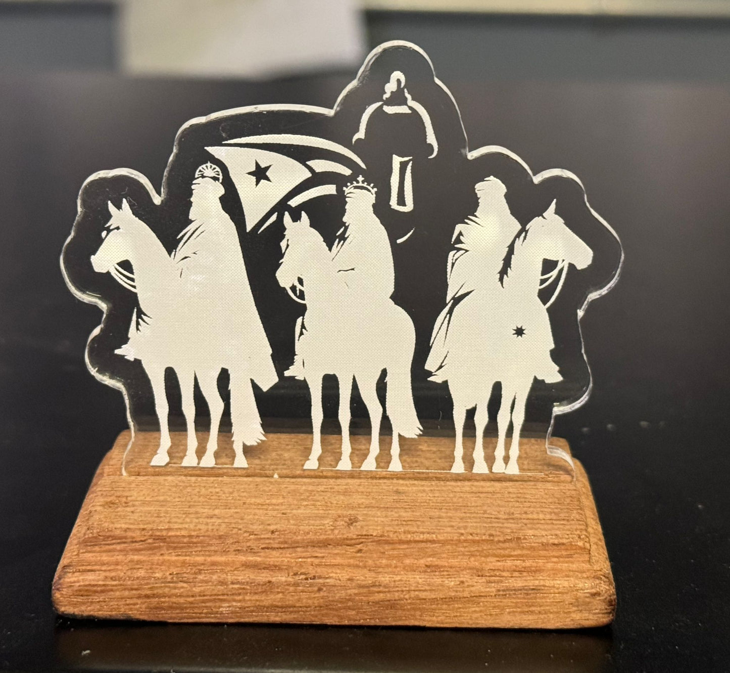 Three Wise men on horses
