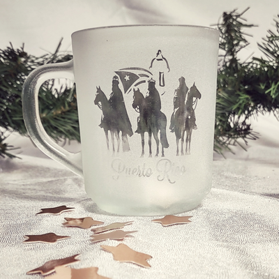 Three Wisemen on Horses Puerto Rico Mug