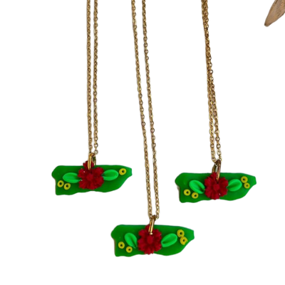 Handmade Polymer Clay Necklace