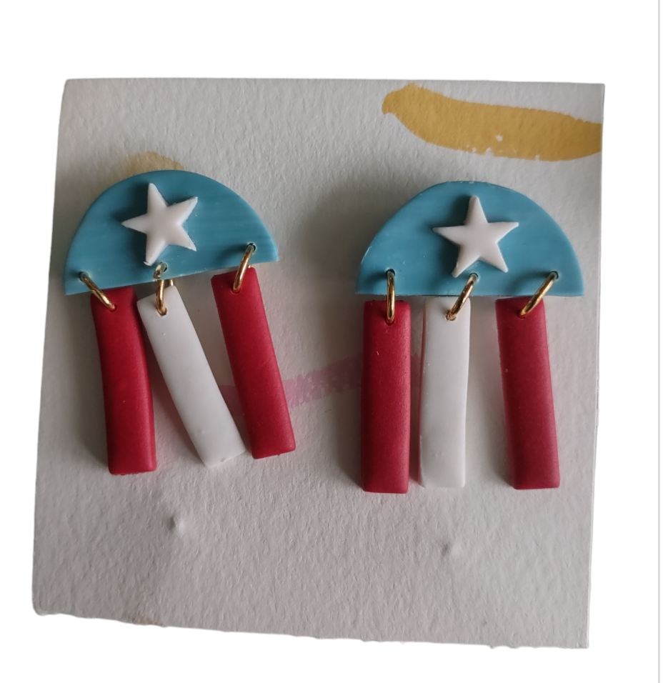 Handmade Polymer Clay earrings