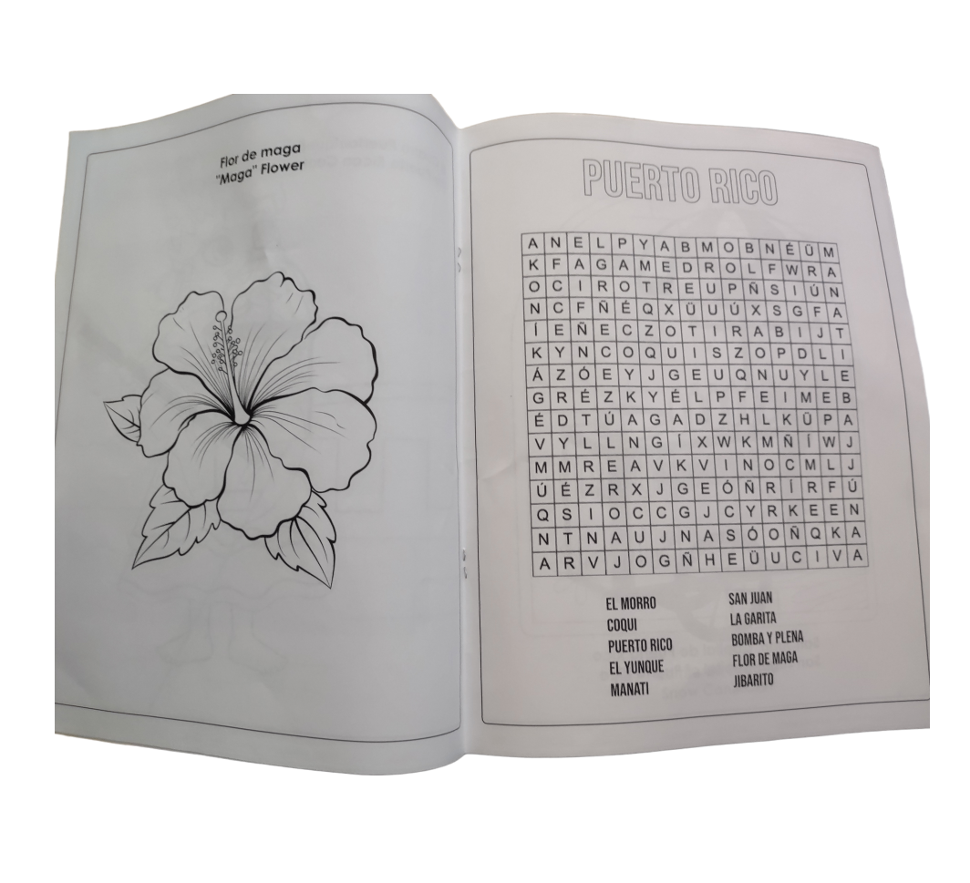 Puerto Rico coloring book