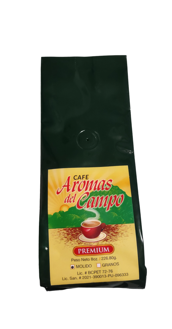 Aromas del Campo café 8oz