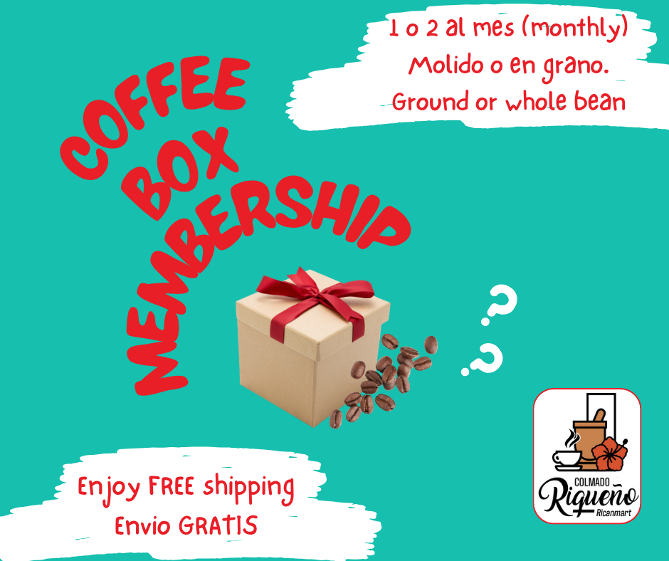 Membresía "Coffee Box" de Café