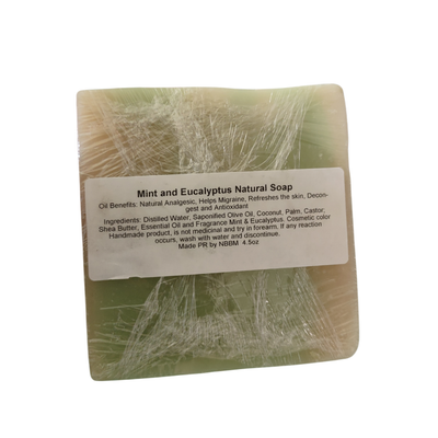 Eucaliptus and Mint Hand-crafted soap