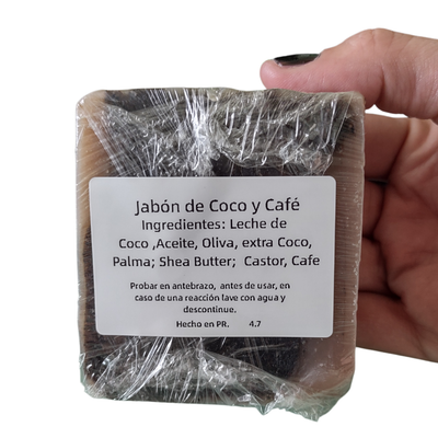 Coconut Coffee Hand-crafted soap