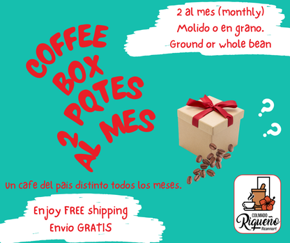 Membresía "Coffee Box" de Café