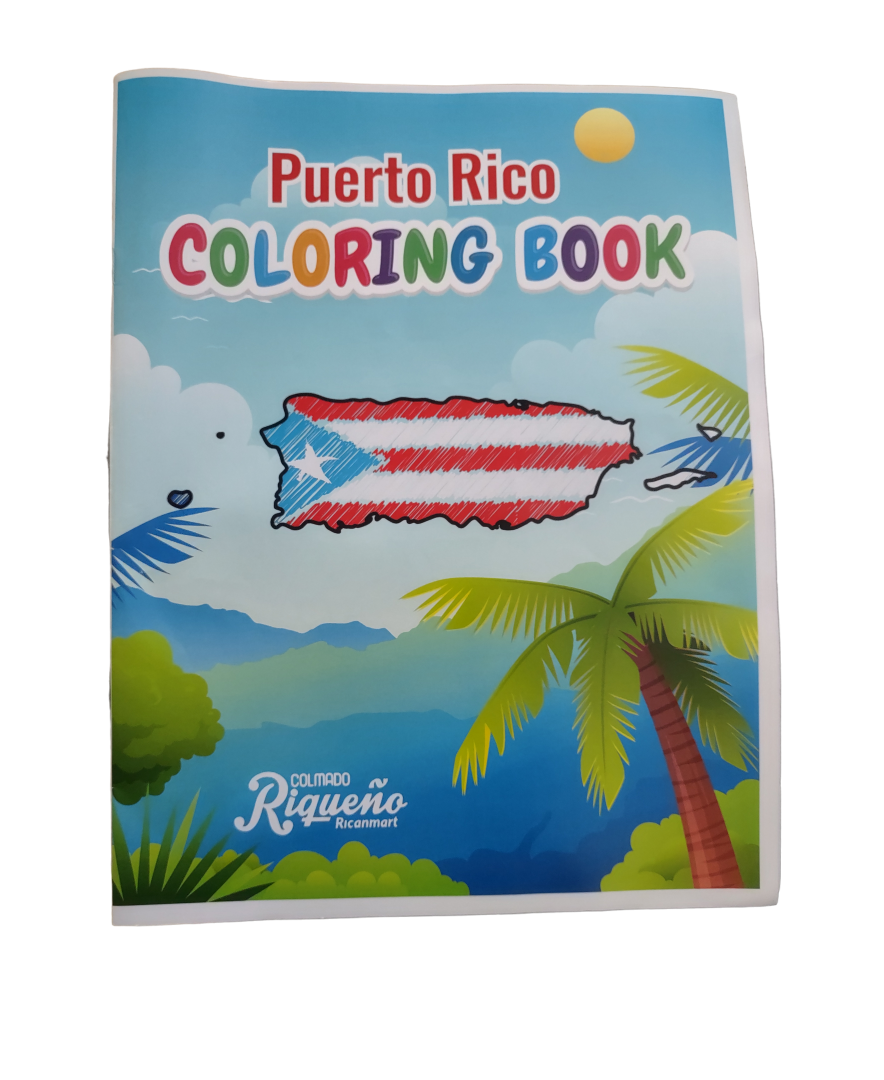 Libro para colorear de Puerto Rico