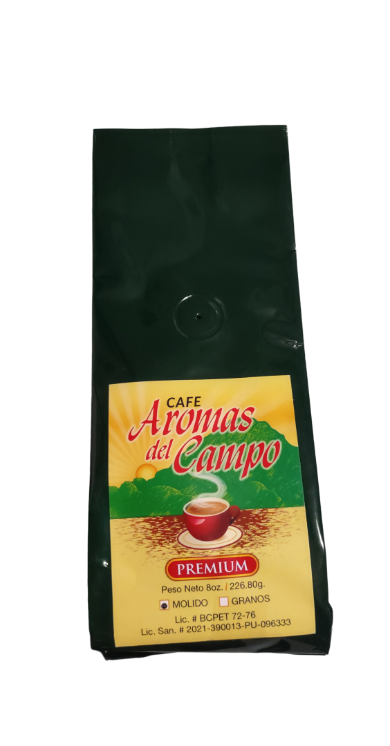 Aromas del Campo Ground coffee 8oz