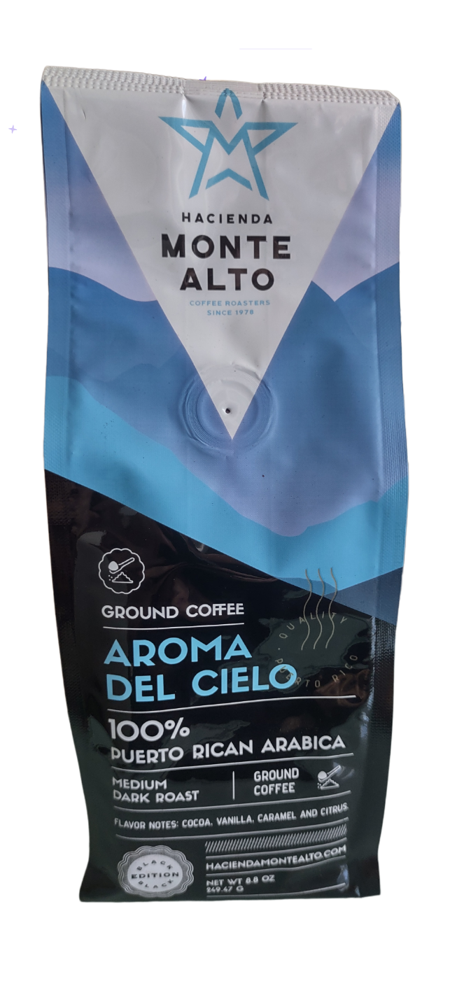 Aroma del Cielo, 8.8oz, Ground Coffee