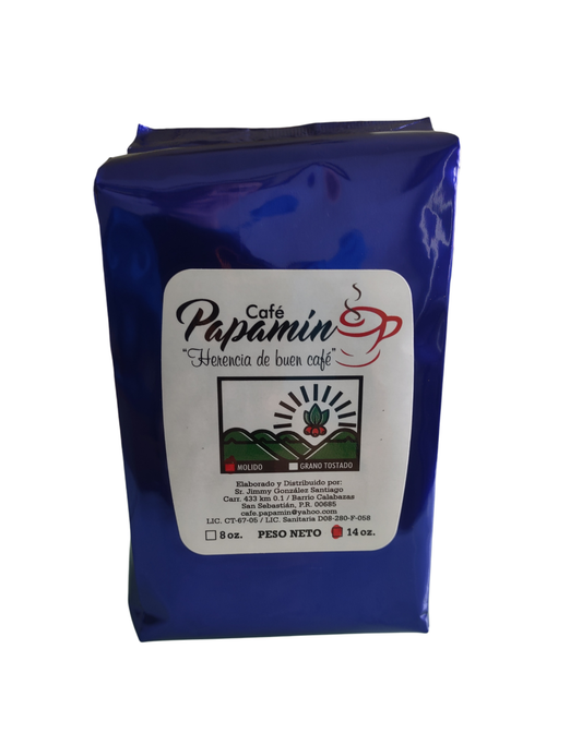 Papamin Ground Coffee 14oz