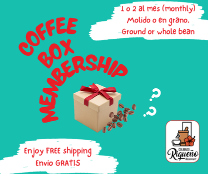 Membresía "Coffee Box" de Café