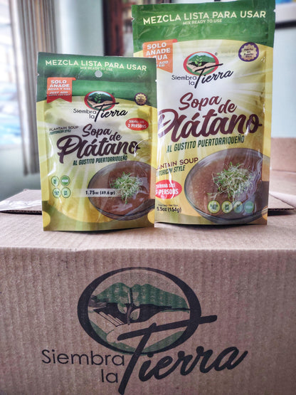 PuertoRican Style Plantain Soup
