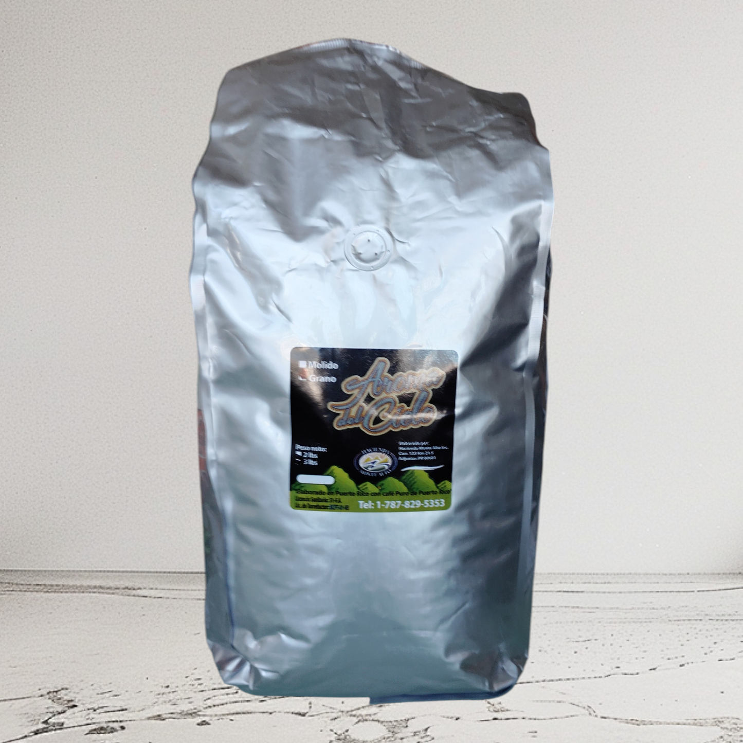 Café Aroma Del Cielo (8oz) - Hacienda Monte Alto de Adjuntas, Puerto Rico