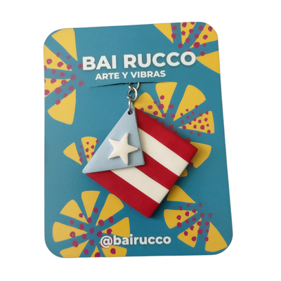 PR Flag Keychain