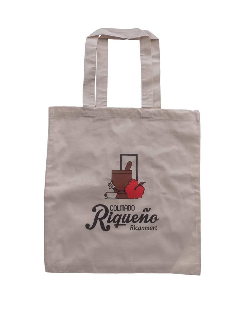 Reusable 100% Cotton Tote Bag Size: Large